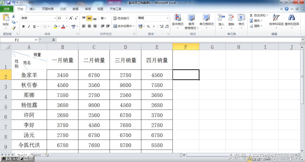 怎样绘制word斜线表头,word制作多斜线表头的操作方法