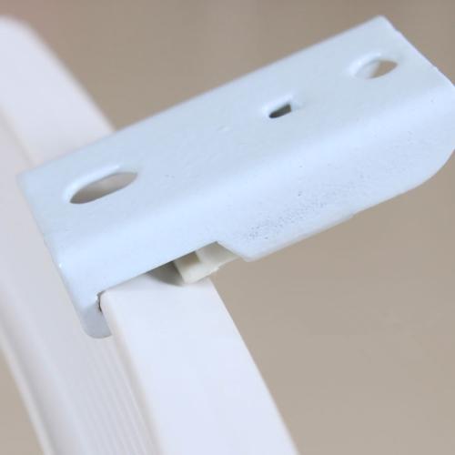 内轨窗帘安装,飘窗上的轨道怎么装