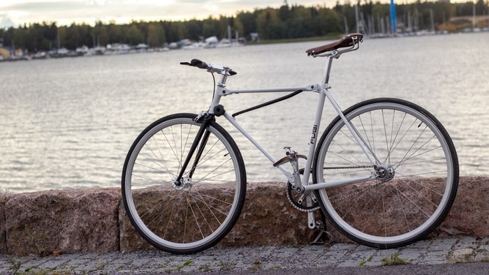 折叠自行车让骑行成为一种生活,折叠自行车一键折叠