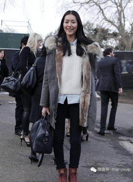 大毛领棉服外套搭配 (夹克棉服女外套带大毛领)