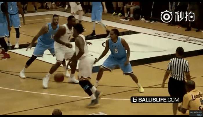 nba2k20手游尼克杨转身过人,尼克杨360度转身过人