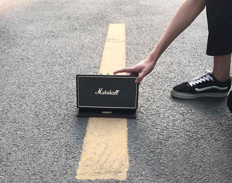 马歇尔音箱stockwell一代按键讲解,马歇尔stockwell音箱评测