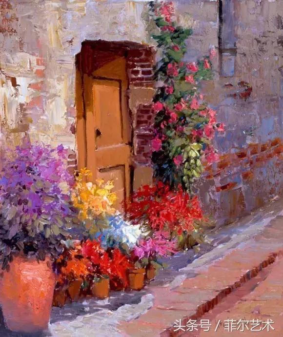 名家油画风景合集80张美醉了,名家油画风景视频