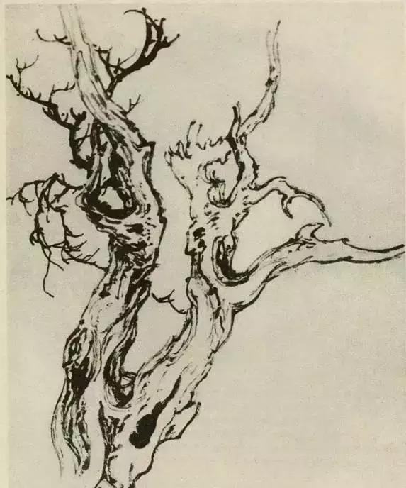 怎么画枯萎的树简单又好看,成长树怎么画小学生六年级