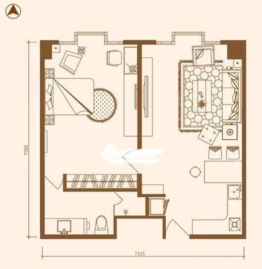 最舒服的单身公寓,这样的单身公寓你住过吗