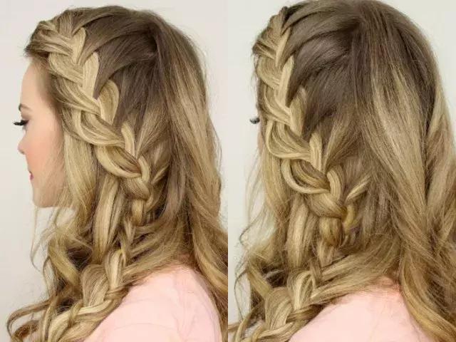 超随意的一款编发简单好学,超简单的日常编发手残党看过来