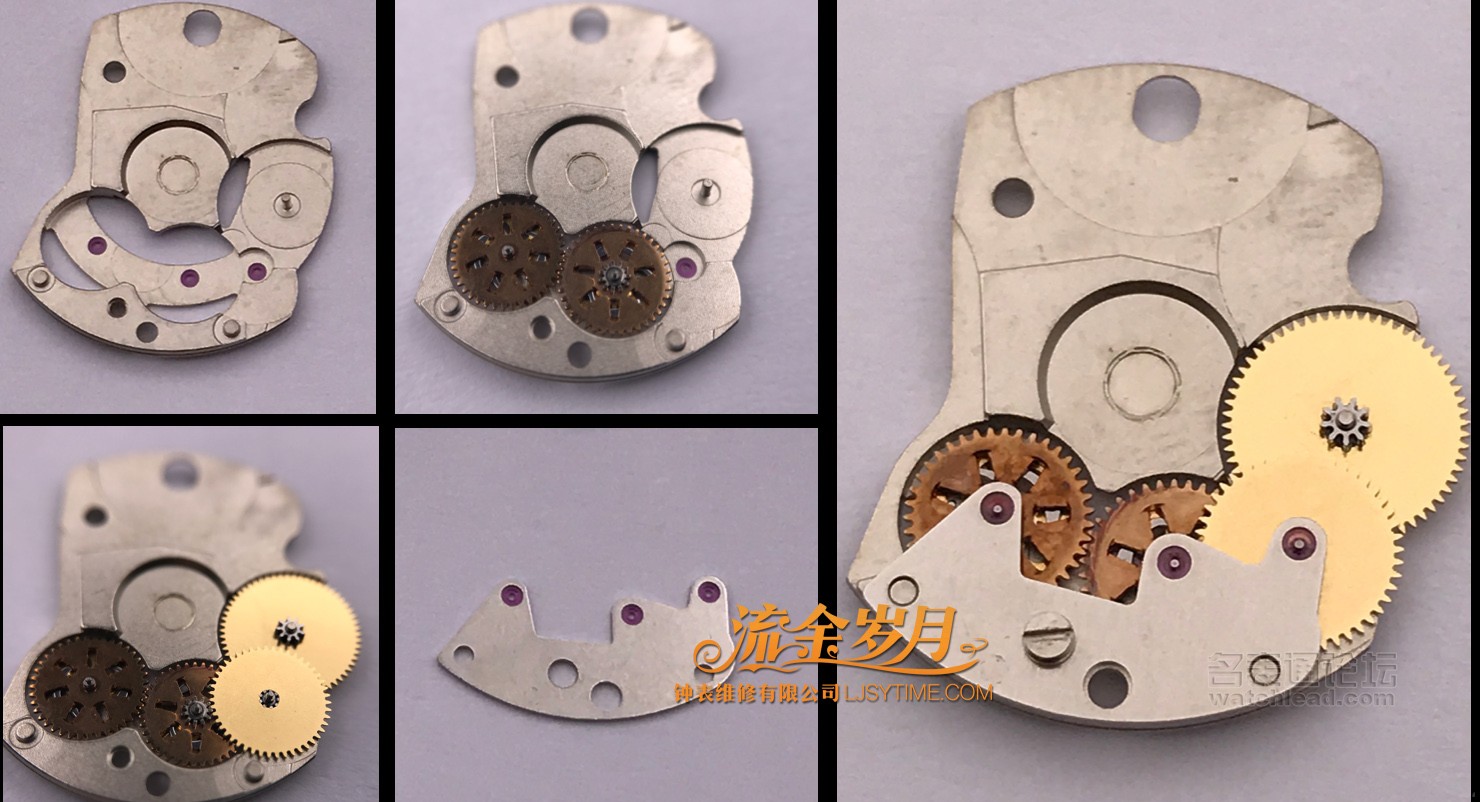 浪琴表如何保养和维修,修表教程浪琴八针月相