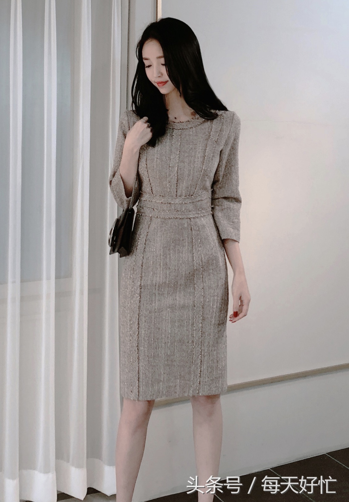 韩国ins白色连衣裙,韩国超级火的连衣裙