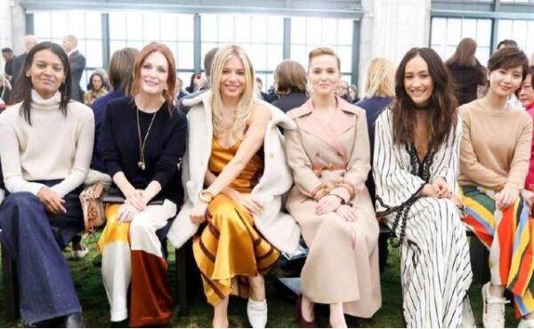 刘诗诗同框看秀,刘诗诗杨幂同框美翻了