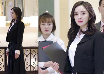 谈判官杨幂职场穿衣成范本,杨幂在谈判官中的穿搭你们喜欢吗