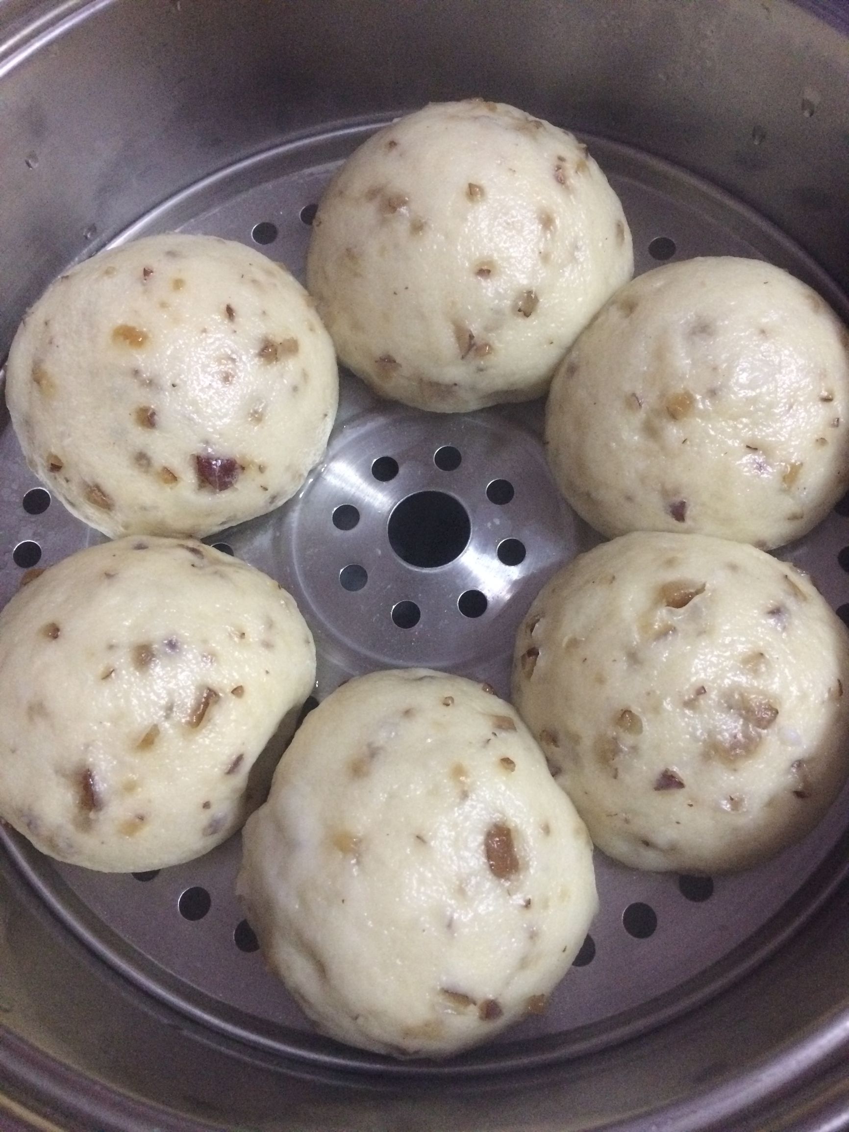 小米面红枣山药馒头最简单的做法,山药红枣馅馒头