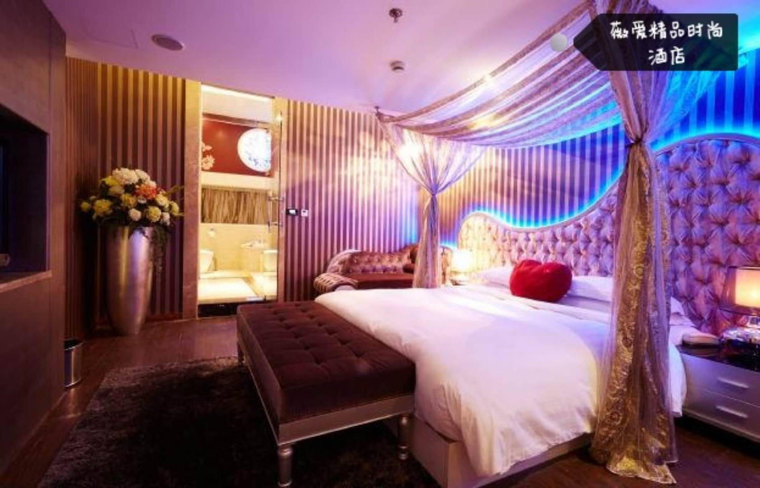 主题酒店浪漫主题房设计,浪漫七夕主题酒店