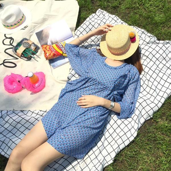 雪纺连衣裙长袖小个子高级感,软妹裙子可爱