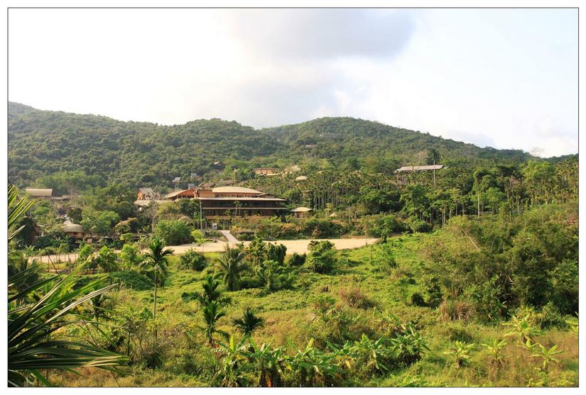 海南三亚槟榔谷的美景,三亚槟榔谷游记