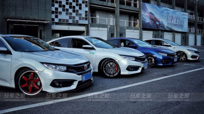 简单改装的十代思域,十代半思域简单改装