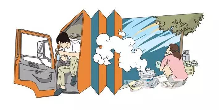 一个人开车在路上封面,风景封面图在路上