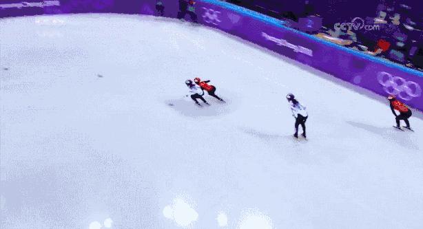 中国短道速滑永远不会让大家失望,中国队被韩国队判罚速滑