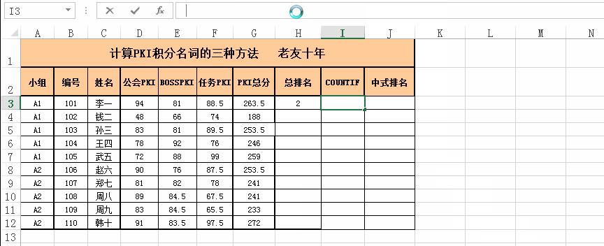 excel运用高级筛选,excel怎么用函数RANK计算优秀率