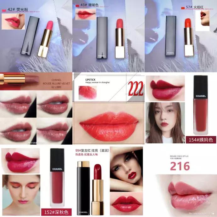 所有品牌口红经典款排名,品牌口红色号热卖排行榜10强