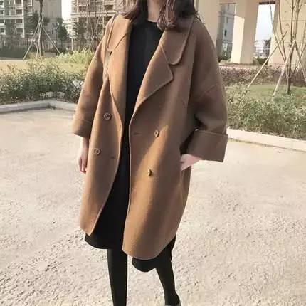 想要高级感的衣服,黑色大衣穿搭高级感小个子