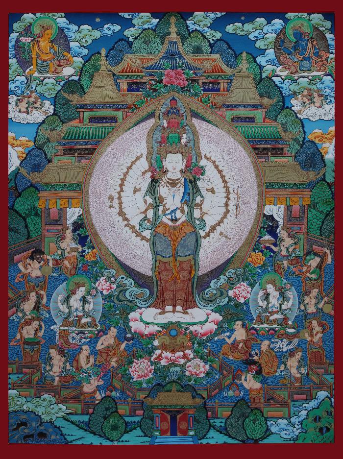 佛教艺术之旅系列唐卡篇,藏传佛教艺术唐卡赏析