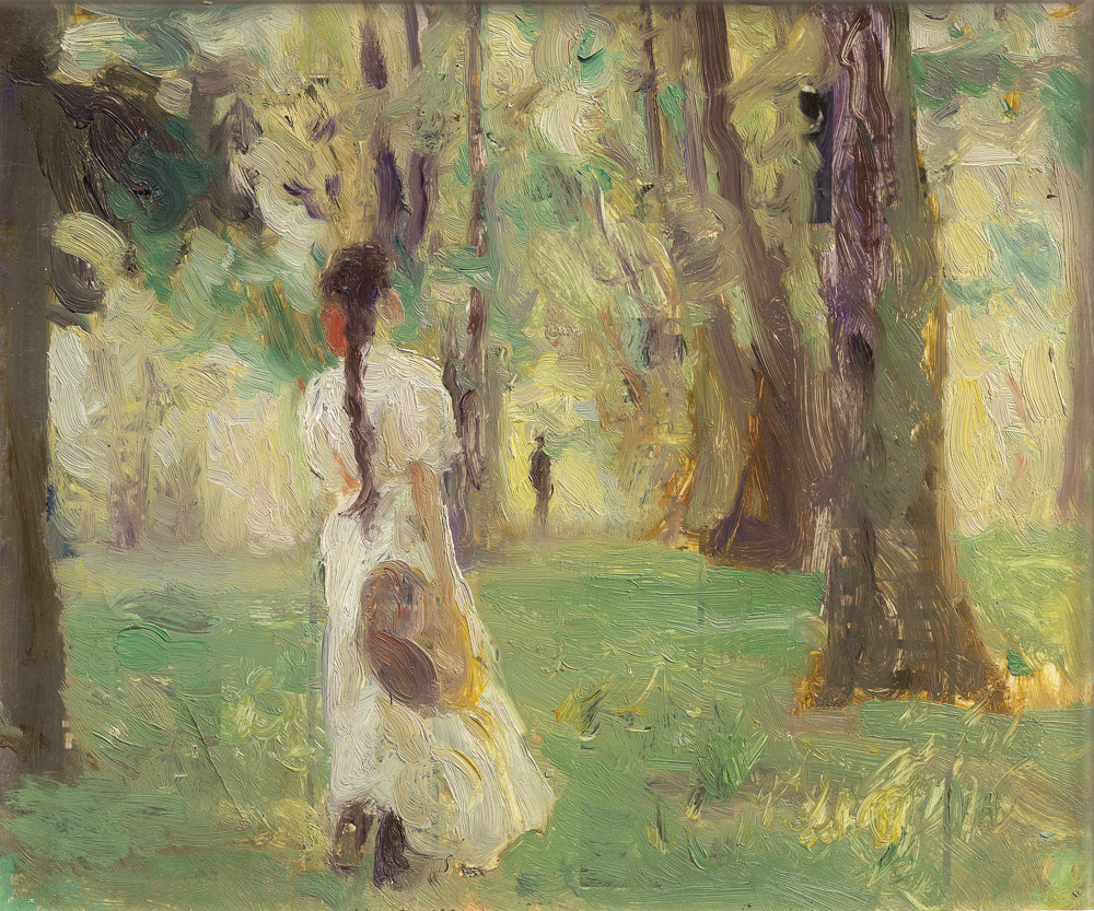 何多苓——连环画《带阁楼的房子》