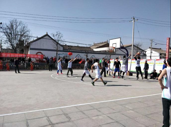 团结村篮球比赛,联动联建共庆五一篮球友谊赛