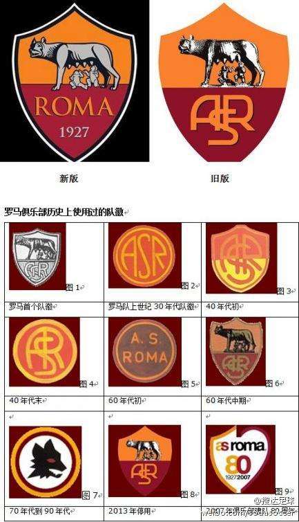 豪门球队队徽,罗马球队队徽含义