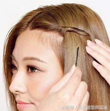 不伤头发且好看的简单编发教程,不想披头散发教你一招显年轻编发