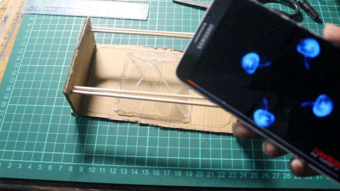 自制初音投影仪,全息立体投影初音