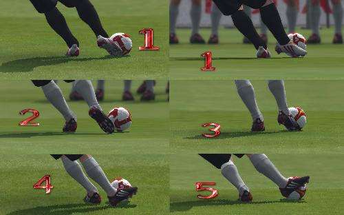 踢足球技巧图解30招,最简单的踢足球过人技巧