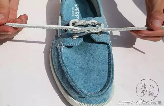 鞋子如何绑鞋带比较好看,全部鞋系鞋带方法男生