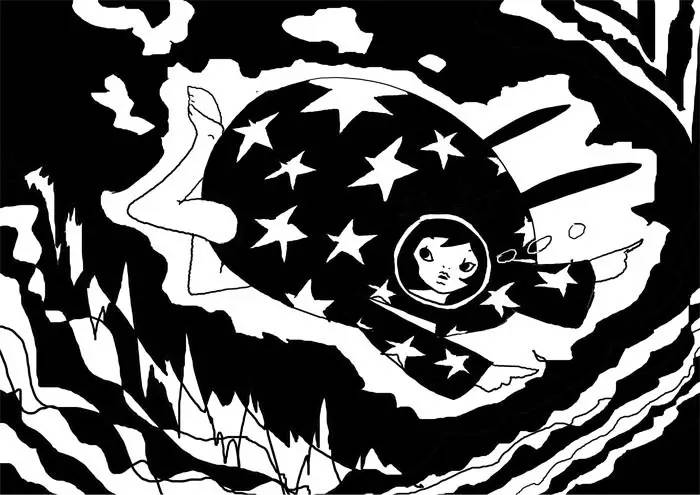 冒险少女笔下的炫丽插画