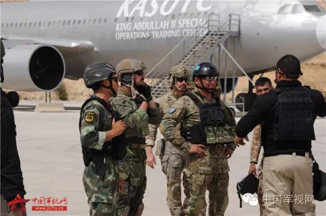 在巴勒斯坦的中国军人,在约旦的中国人