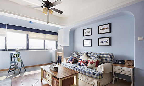 小户型地中海风格装修效果图大全,40平方地中海装修效果图大全