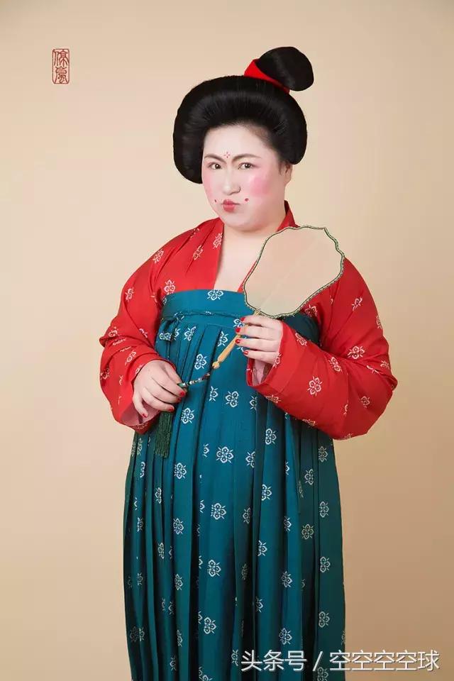 谁说胖女生穿汉服不好看,谁说胖子不穿汉服