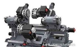 双主轴双刀塔平床身数控车床,双主轴双刀塔车床视频