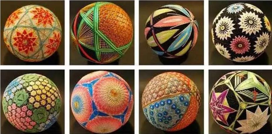 美轮美奂手鞠球制作经典教程,手鞠球制作装饰