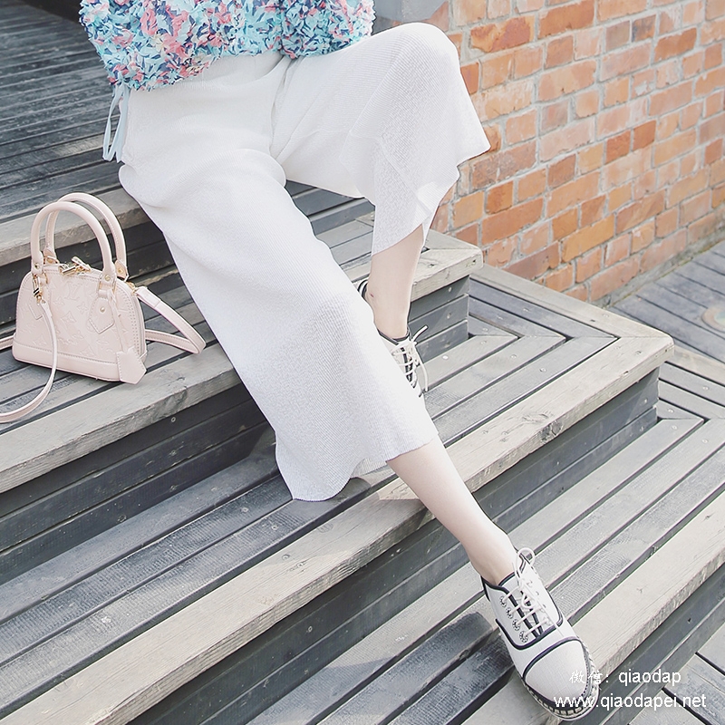 宽松阔腿裤慵懒风推荐,百搭棉麻阔腿裤工装风