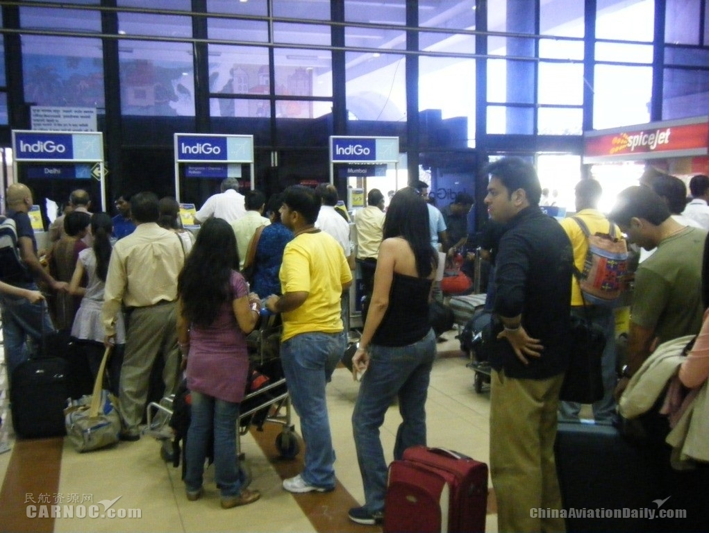 印度机场繁忙,印度新德里机场客运量2021