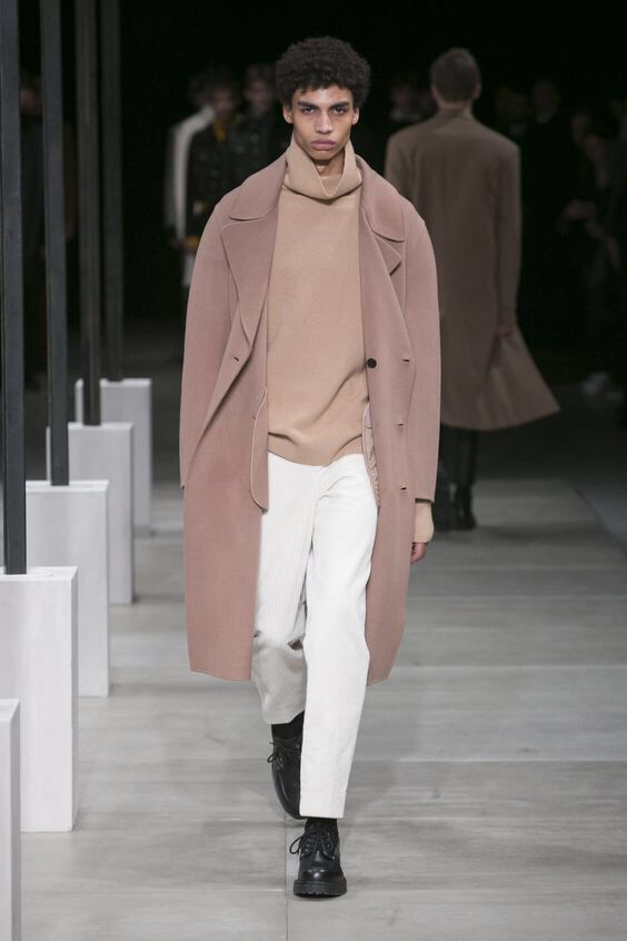 法式不羁形象的SandroHomme2016男士秋冬时装秀