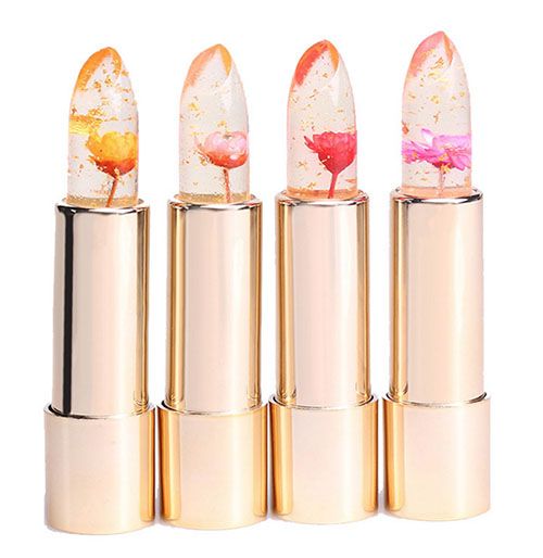 泰国草莓味变色唇膏,变色泰国唇膏