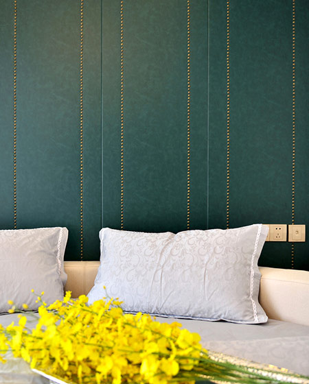 酒店床头软包装修效果图大全,简约风格床头软包效果图2015款式