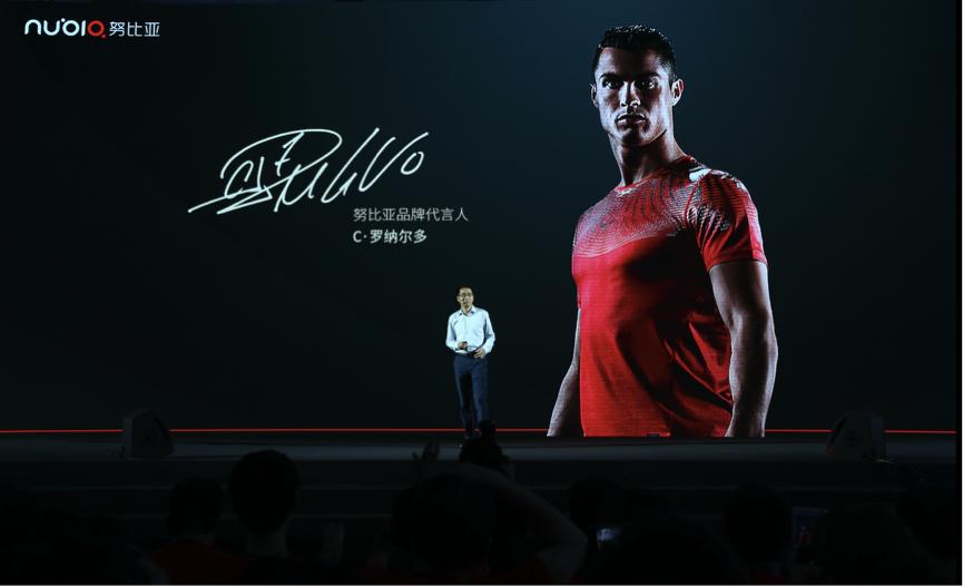 c罗代言的努比亚广告,努比亚c罗