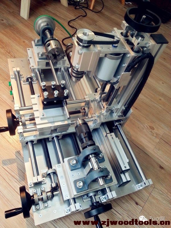 自己动手制作一台合金车床,diy自制木工车床的全过程