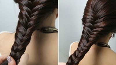 猫耳朵发型编织方法,现在最流行的发型编织方法