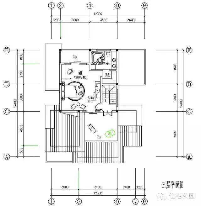 新农村户型平面图,新农村自建房兄弟双拼户型