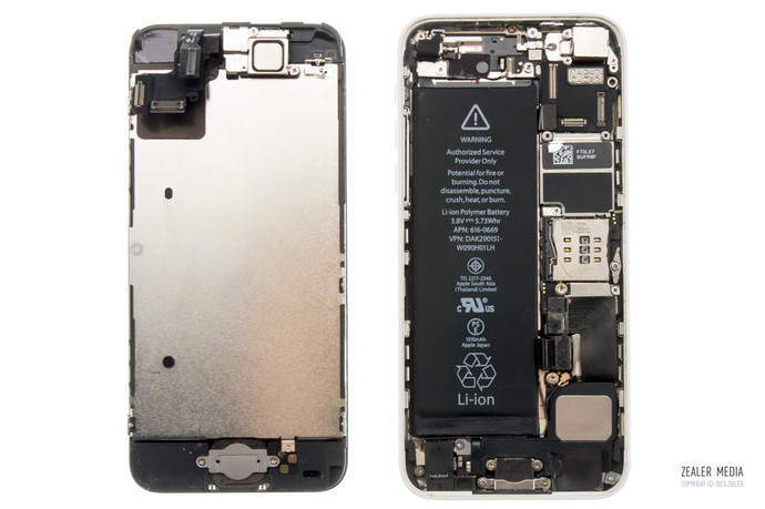 拆iphone5c教程,苹果5c换后壳