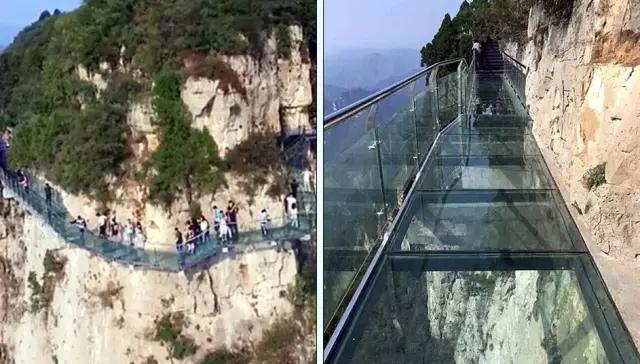 中国玻璃桥砸不烂视频,bbc节目中国