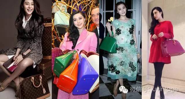 明星同款lv包,女明星lv水桶包